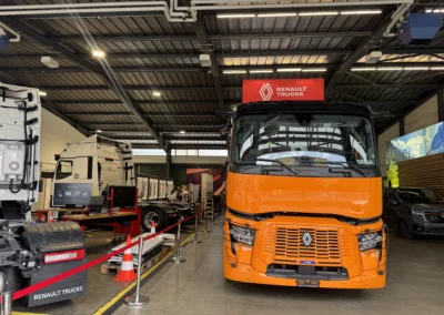 Netzwerk-Kaffee IG Silbern 2026 bei Renault Trucks