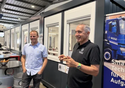 Netzwerk-Kaffee IG Silbern 2026 bei Renault Trucks