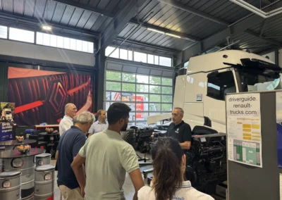 Netzwerk-Kaffee IG Silbern 2026 bei Renault Trucks