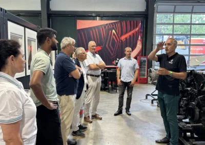 Netzwerk-Kaffee IG Silbern 2026 bei Renault Trucks