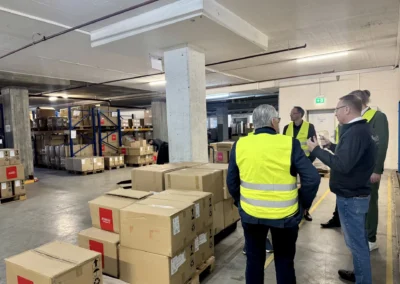 Netzwerk-Kaffee Silbern 2026 bei Sieber Logistics AG